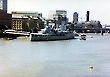 Thames River View, HMS Belfast, London, England