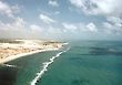 Aerial View of Northeast coast of Brazil (Rio Grande do Norte)