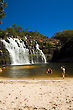 Poo Encantado Waterfall, Veadeiros Mesa, Goias, Brazil