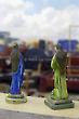 Saints Statues, TV Tower Flea Market, Brasilia, Brazil, South America