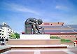 Sir Isaac Newton Statue, British Library, London, England