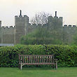 Empty Bench, Framlingham Castle, Suffolk, UK