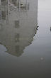 Reflection on the Water, Tide Mill and The Moon, Woodbridge, Suffolk, England