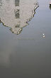 Tide Mill Reflection in Water, River Deben, Woodbridge, Suffolk, England